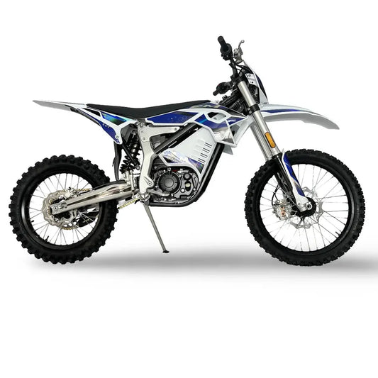 JMT-147722 High-Speed Electric Dirt Bike for Adults, 12000W Off-Road Motorbike, 72V 60Ah Battery , Top Speed 27.9 mph