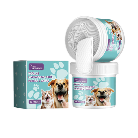 JMT-154954 Cleaning Finger Muffs for Dogs - Tartar Removal with Natural Ingredients