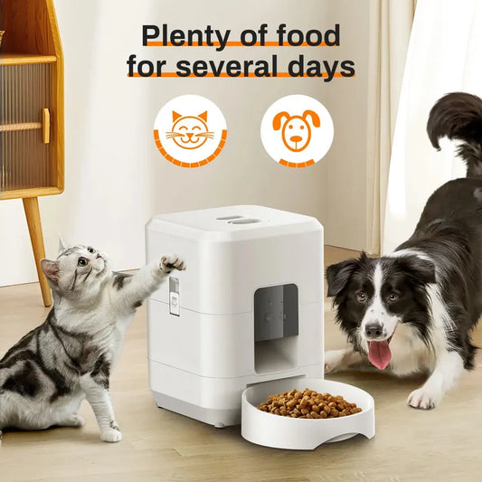JMT-156554 Automatic 2L Smart Pet Feeder for Dogs and Cats with Timed Portion Control