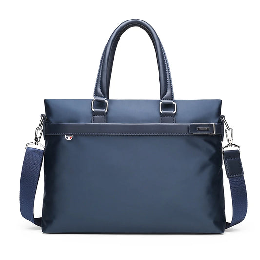 JMT-160202 Men's Waterproof Nylon Travel Briefcase for Work and Business, Laptop Shoulder Bag