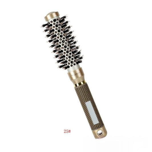JMT-178570 Elegant Gold Ceramic Aluminum Tube Big Wave Shape Comb - Temperature-Resistant, 25# to 53# Options Available