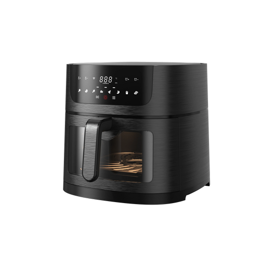 JMT-185098 8L Digital Window Air Fryer with WiFi - Oil-Free Cooking and Mini Rack Design
