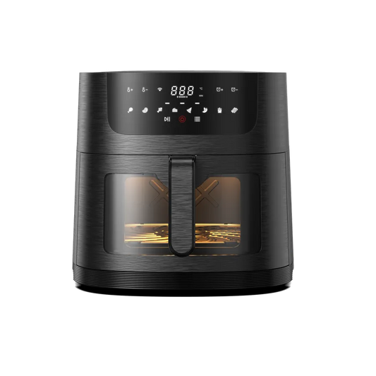 JMT-185098 8L Digital Window Air Fryer with WiFi - Oil-Free Cooking and Mini Rack Design