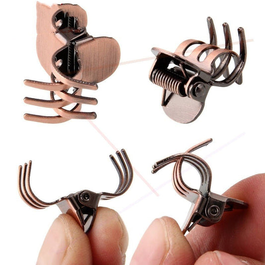 JMT-191626 Mini Korean Hair Catch Bangs Clip Set - Various Colors Available