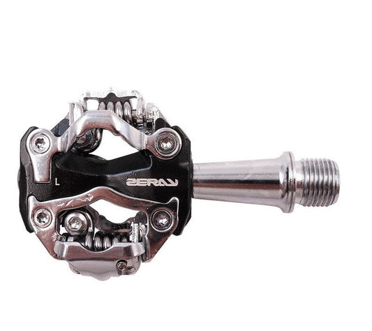 JMT-192778 Self-Locking Clipless Bicycle Pedals with Aluminum Construction
