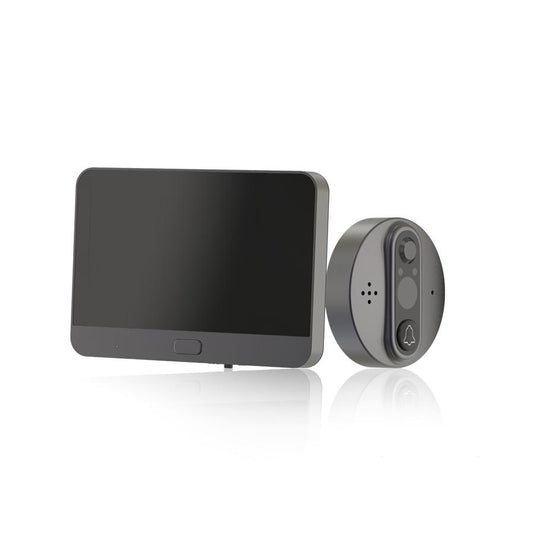 JMT-193482 Smart WiFi Visual Peephole Doorbell with Electronic Display