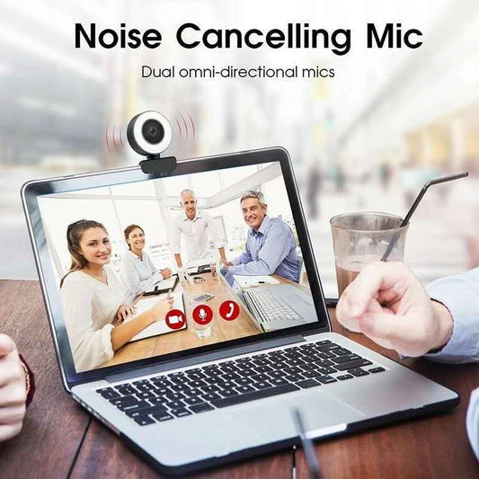 JMT-195466 1080P HD USB Computer Camera with Adjustable Fill Light