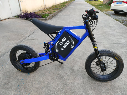 JMT-196298 High-Performance 12000W Electric Dirt Bike for Off-Road Adventure , Top Speed 27.9 mph
