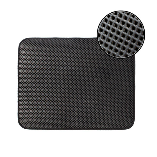 JMT-197002 Waterproof Cat Litter Mat with Double Layer Design - Nonslip EVA Pad, Multiple Sizes Available