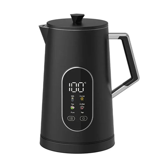 JMT-199114 1.7L Stainless Steel Electric Kettle with Smart Temperature Control for Home and Office