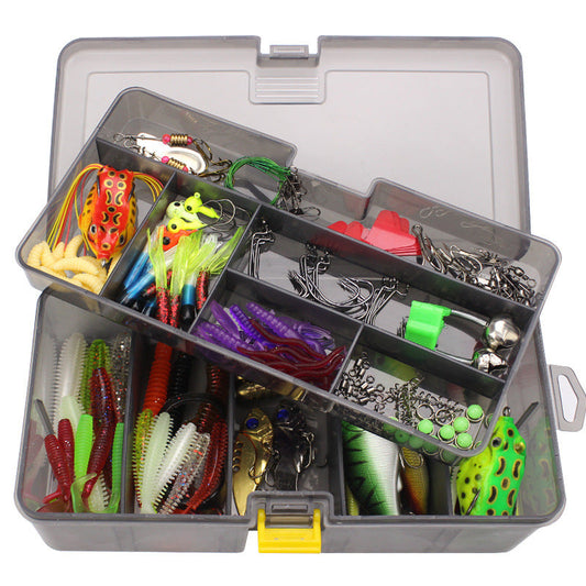 JMT-199178 168-Piece Multifunctional Fishing Lures Set with Pliers - Environmentally Friendly Accessories for Anglers