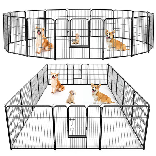 JMT-200010 Durable Indoor Dog Fence with Secure Lock System – Multiple Sizes Available