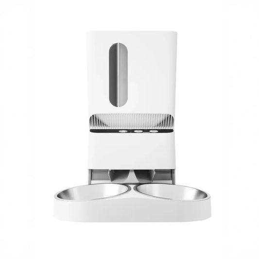 JMT-206282 Automatic Dual Bowl Smart Feeder for Dogs with Slow Feeding Function