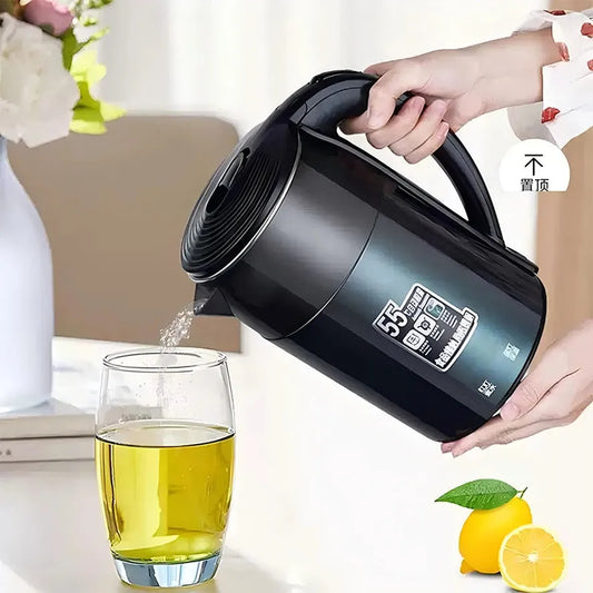 JMT-214922 3.0L Cordless Electric Kettle with 360° Rotational Base and LED Light, Stainless Steel Construction