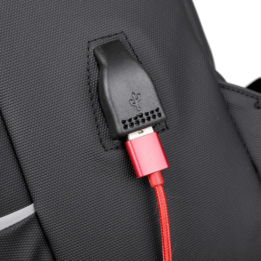 JMT-218442 Multifunctional Waterproof USB Charging Laptop Backpack with Custom Logo Design