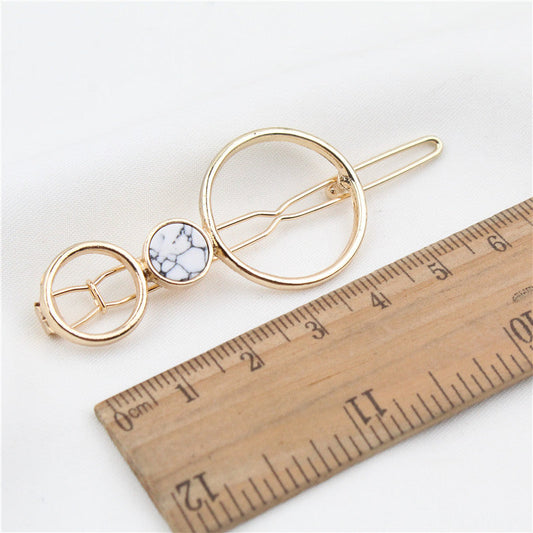 JMT-218634 Chic Alloy Geometric Hairpin in Various Styles and Colors