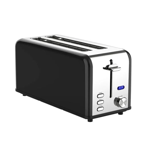 JMT-229130 4-Slice Electric Toaster with Smart Touch Screen and Dust Cover for Modern Kitchens