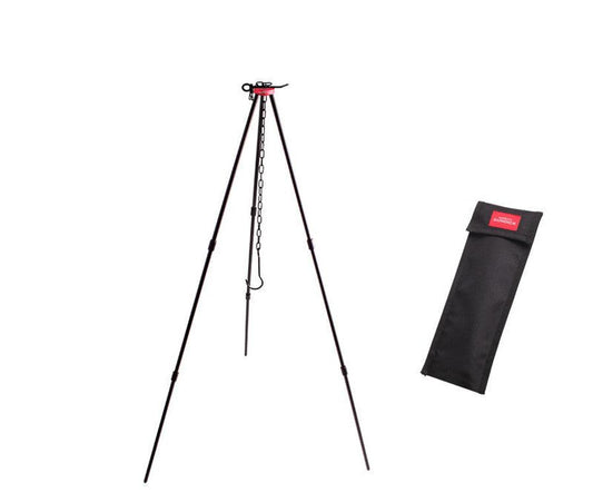 JMT-241674 Portable Camping Tripod Cooking Pot for Outdoor Survival Adventures