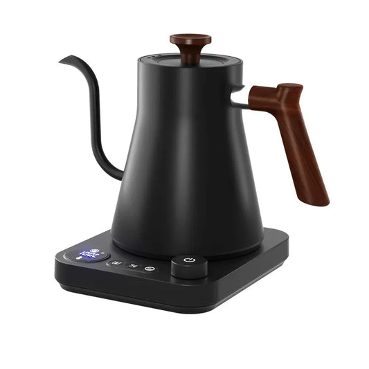 JMT-247690 Digital Temperature Control Gooseneck Electric Kettle 900ml Stainless Steel for Coffee and Tea