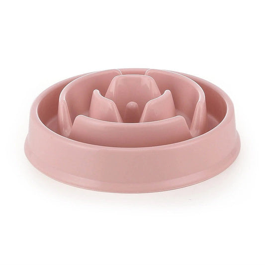JMT-256650 Anti-Slip, Anti-Flip Dog Bowl in Multiple Colors - Durable Plastic Pet Tableware