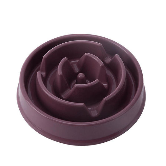 JMT-256650 Anti-Slip, Anti-Flip Dog Bowl in Multiple Colors - Durable Plastic Pet Tableware