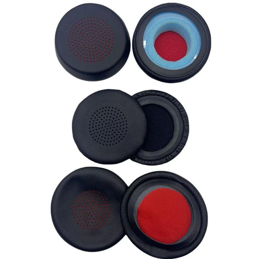 JMT-257802 Earphone Sleeves Foam Covers for Qiteli B825 with Black Mesh and Red Sponge Options