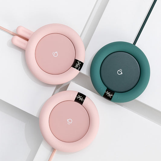 JMT-259018 Constant Temperature Touch-Control Heating Coaster with Timed Function