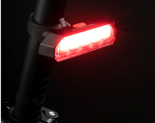 JMT-272650 Bicycle Taillight with LED Safety Features for Enhanced Visibility