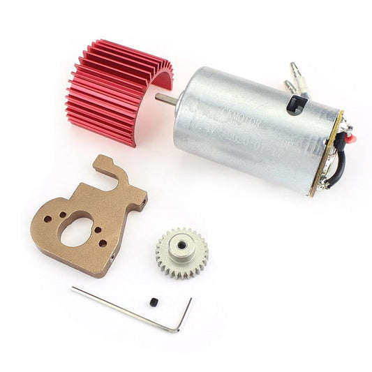 JMT-294154 Motor Heat Sink and Gear Seat for 124018 Remote Control Cars - Red/Blue/Purple Options Available