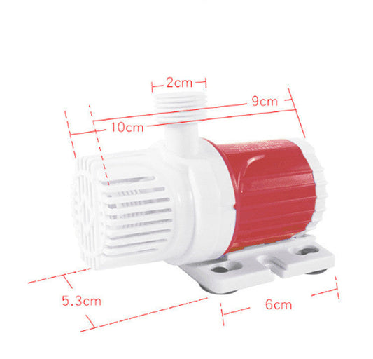 JMT-297482 12V Submersible Water Pump for Aquarium Circulation, DC-02B 10W & DC-02BH 20W Options