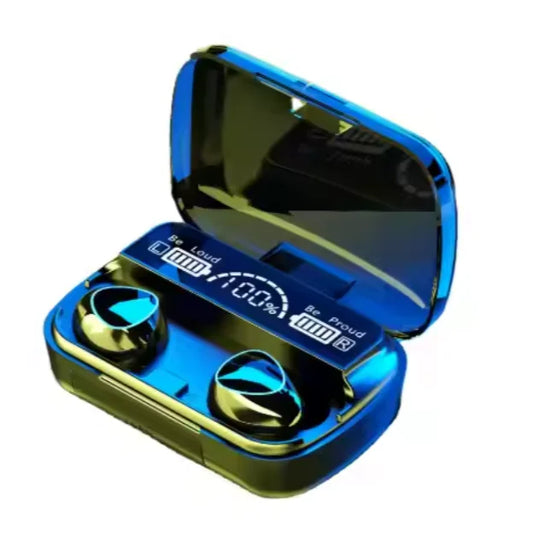 JMT-305546 Wireless HiFi Stereo Earbuds with Powerbank and LED Display - Waterproof Bluetooth Earphones