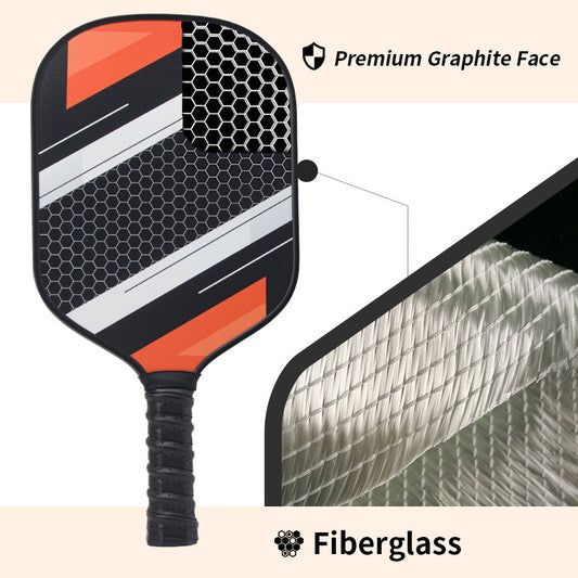 JMT-309514 Ultra Light High Elastic Glass Fiber Honeycomb Peak Racket