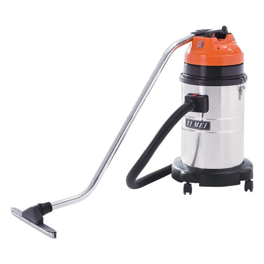 JMT-316874 Stainless Steel Industrial Wet and Dry Vacuum Cleaner, 30L 1000W with Complete Accessories