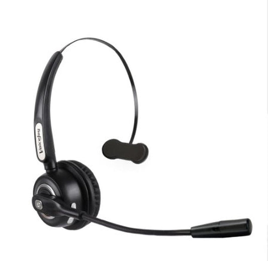 JMT-322314 Bluetooth Headset for Truck Drivers with Noise-Canceling Microphone and Wireless Music Functionality