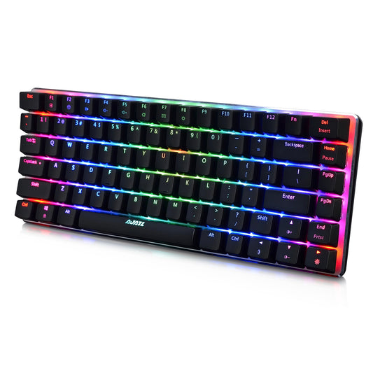JMT-324554 Black RGB Mechanical Gaming Keyboard with Full Key Setup for Desktop and Notebook Use