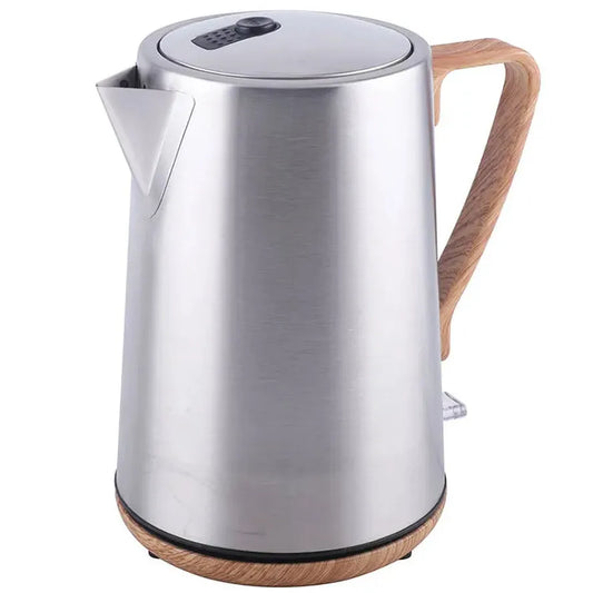 JMT-345994 Stainless Steel Cordless Electric Kettle 1.7L with Concealed Heating Element and Auto Shutoff
