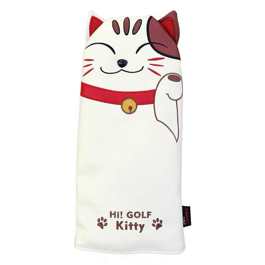 JMT-358090 Lucky Cat Golf Wood Club Head Cover - Stylish Protection for Your Clubs