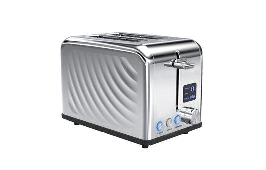 JMT-360202 Modern 2-Slice Electric Toaster with Touch Screen and LED Display