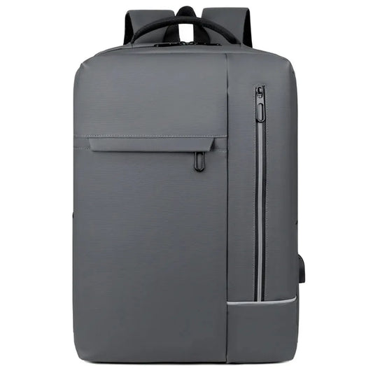 JMT-365322 Custom Logo Business Laptop Backpack with USB Charging Port and Large Capacity for Travel and Work