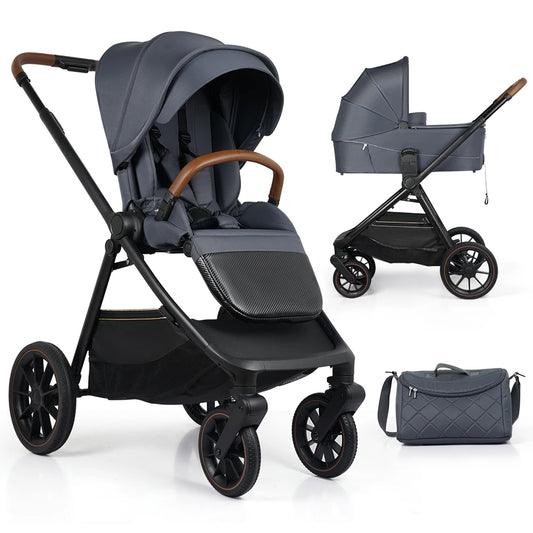 JMT-400074 Compact 2-in-1 Portable Baby Stroller and Pram - Lightweight Folding Design for Travel