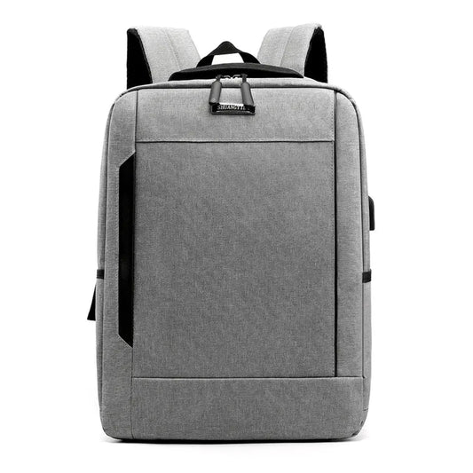 JMT-413898 Stylish Waterproof Business Laptop Backpack with USB Charging Port and Custom Logo Options