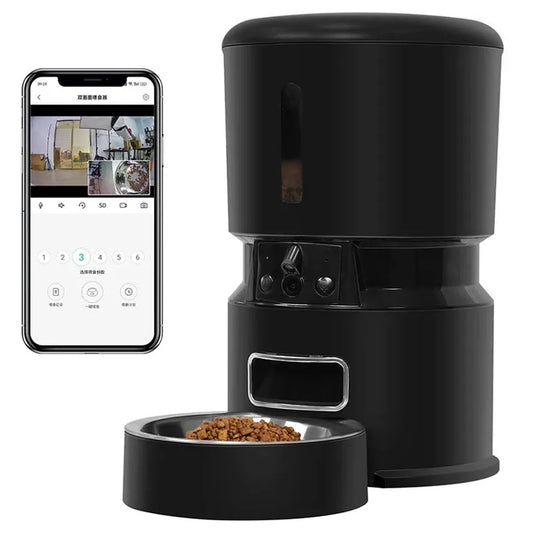 JMT-419850 Automatic 4L Cat Feeder with Voice Recording and Timed Dispensing