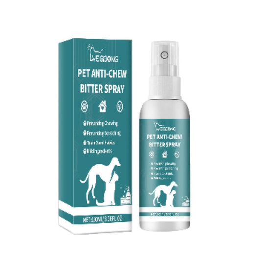 JMT-420490 Pet Anti-Chew Bitter Spray with Natural Extracts, 3.9×14.4cm