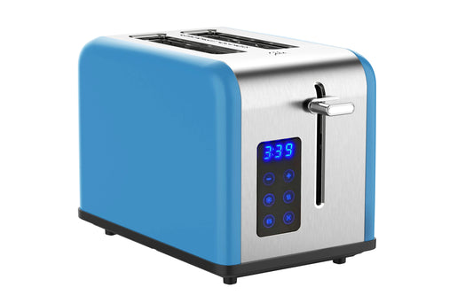 JMT-425738 Stainless Steel Electric Digital Touch Screen Bread Toaster for 2 Slices