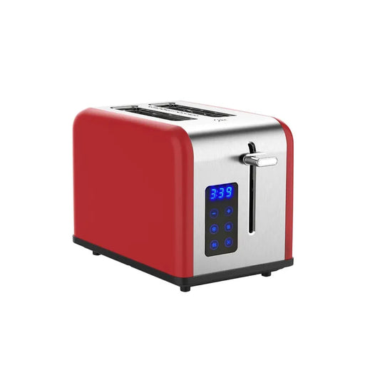 JMT-425738 Stainless Steel Electric Digital Touch Screen Bread Toaster for 2 Slices