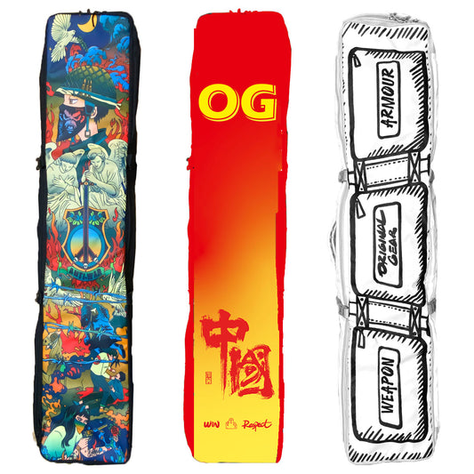 JMT-426954 Large Capacity Ski Pack for Single and Double Boards with Cardan Wheels