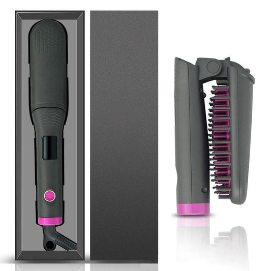 JMT-438730 Portable Wet and Dry Hair Straightener with Negative Ion Technology and Temperature Control