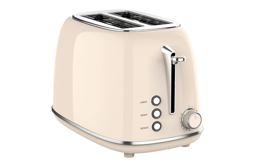 JMT-441546 Smart 2-Slice Automatic Wooden Toaster for Effortless Breakfast Preparation