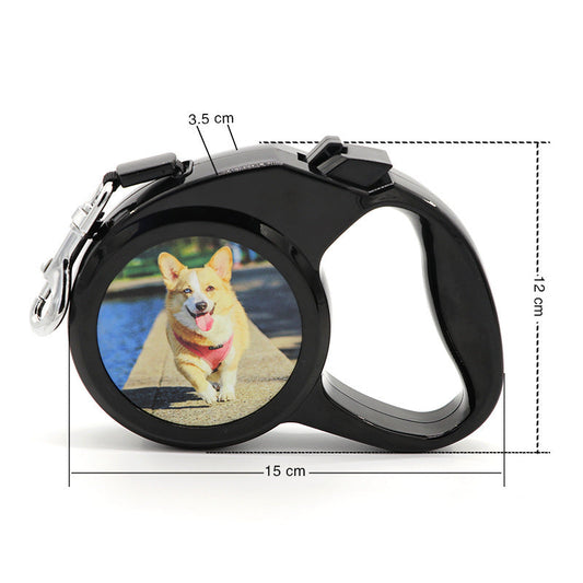 JMT-462474 Automatic Retractable Dog Leash for Small Dogs with Universal Remote Control and Super Flat Belt
