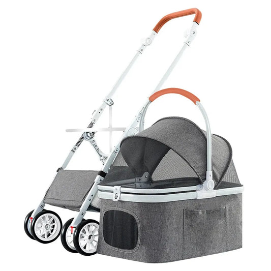 JMT-469002 Detachable Large Dog Pet Stroller for Comfortable Travel